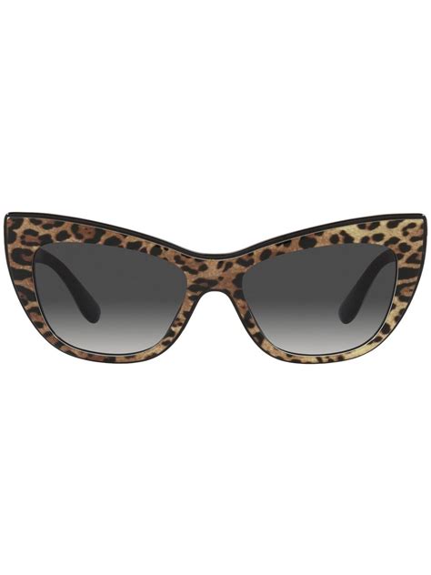 occhialo sole donna dolce gabbana leopardati|Occhiali da Sole Dolce & Gabbana DG 4449 (3372/P) .